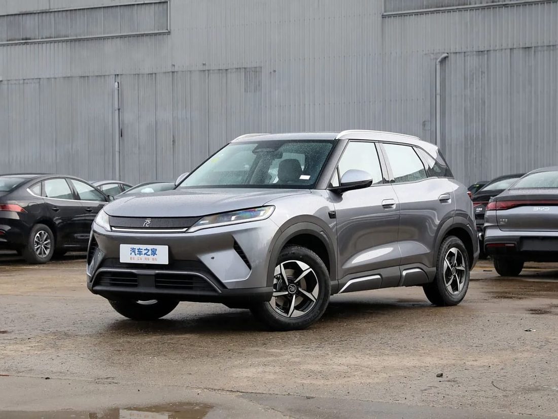 Rental SUV parked outdoors