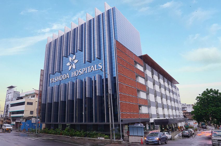 Hospital building exterior